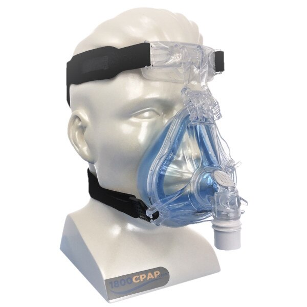 ComfortGel Mask on Mannequin Head